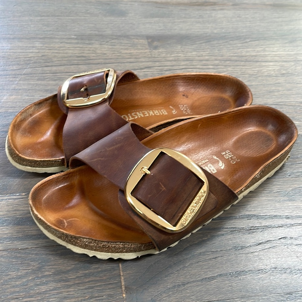 Woman’s Birkenstock Madrid Big Buckle size 39